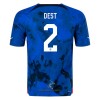 Officiële Voetbalshirt USA DEST 2 Uit WK 2022 - Heren